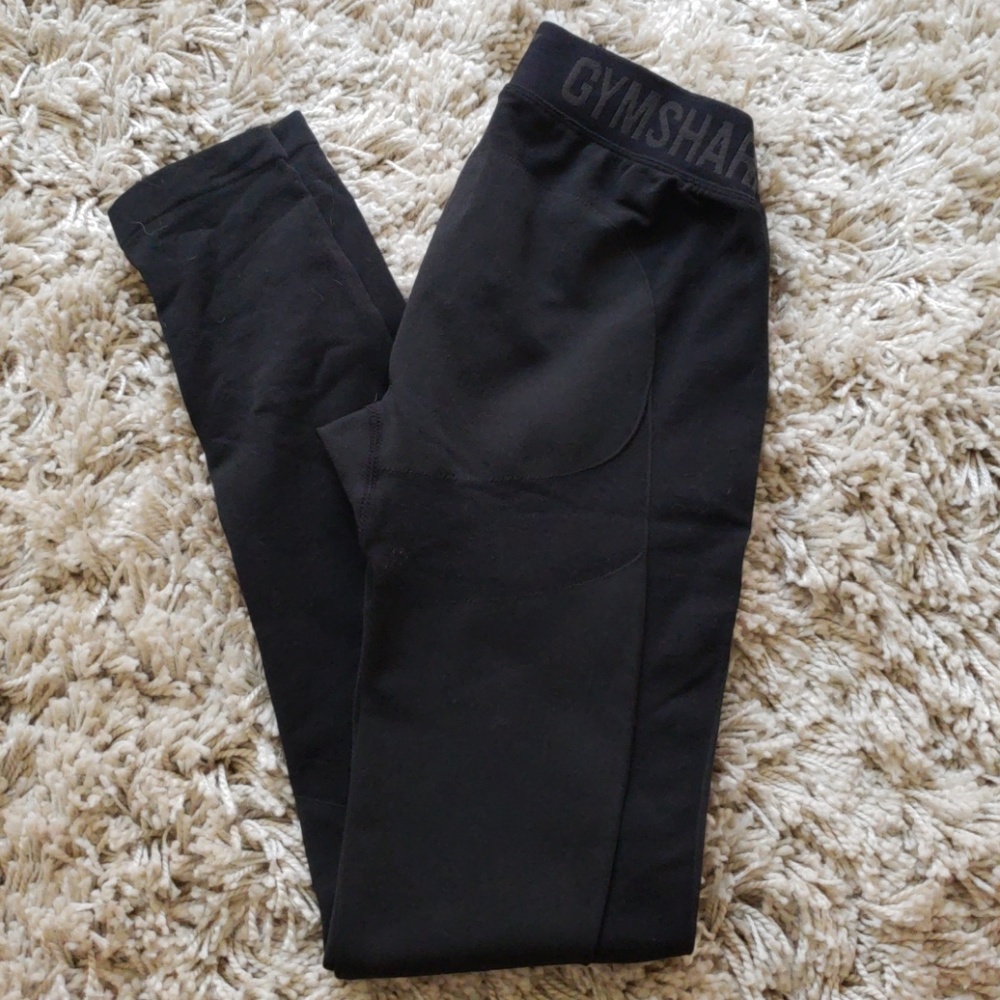 Size S Coal Black Gymshark Flex Leggings